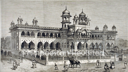 /data/Original Prints/Topography Views, City Views, Landscapes/THE RAJAH RAM HIGH SCHOOL KOLAPORE INDIA.jpg